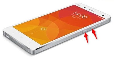 Screenshot Layar HP Xiaomi