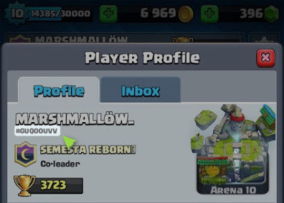 Player Tag Clash Royale