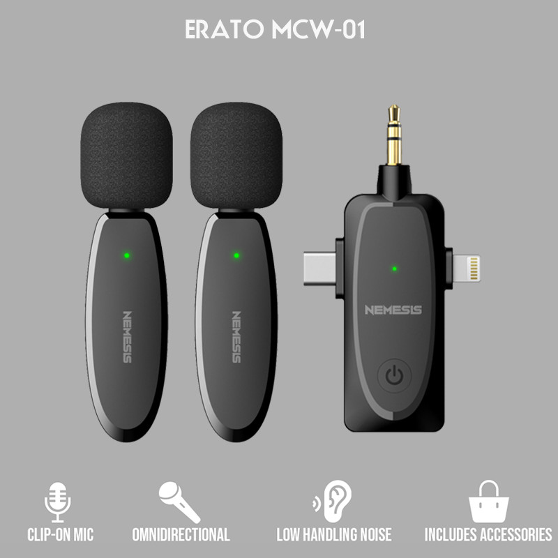10 Merk Mic Clip On Wireless Terbaik (Termurah 2024)