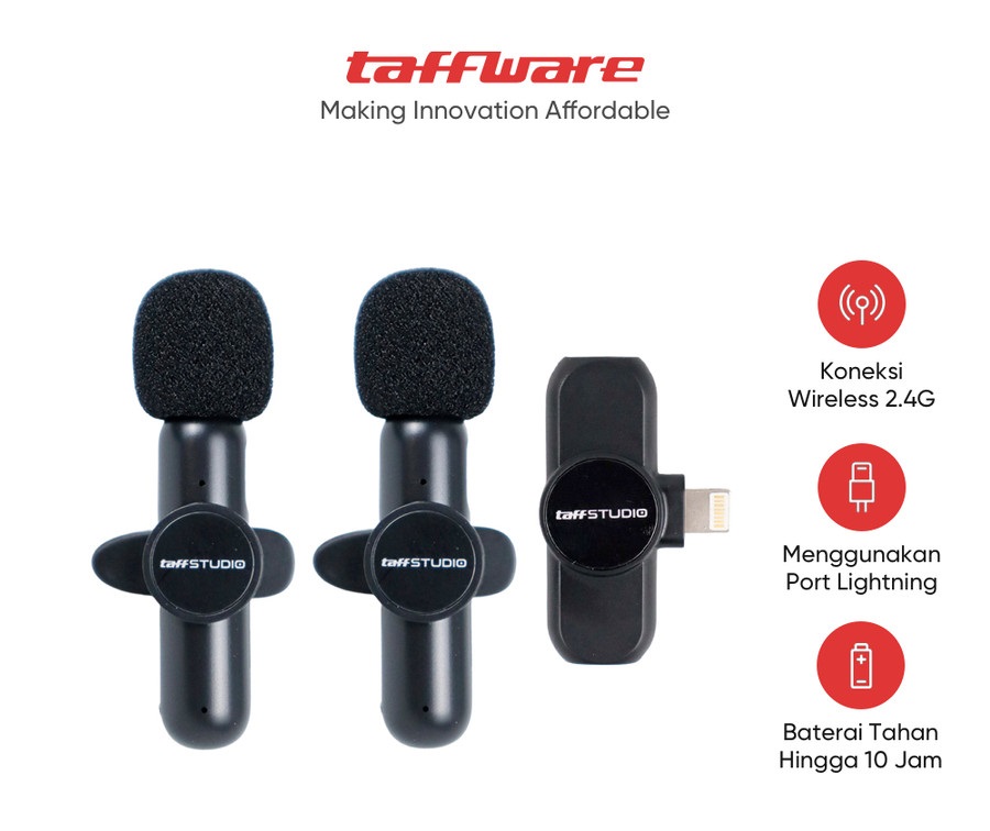 10 Merk Mic Clip On Wireless Terbaik (Termurah 2024)