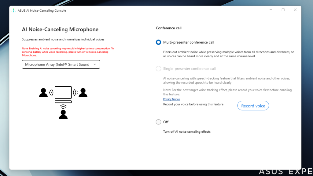 AI Noise cancelling