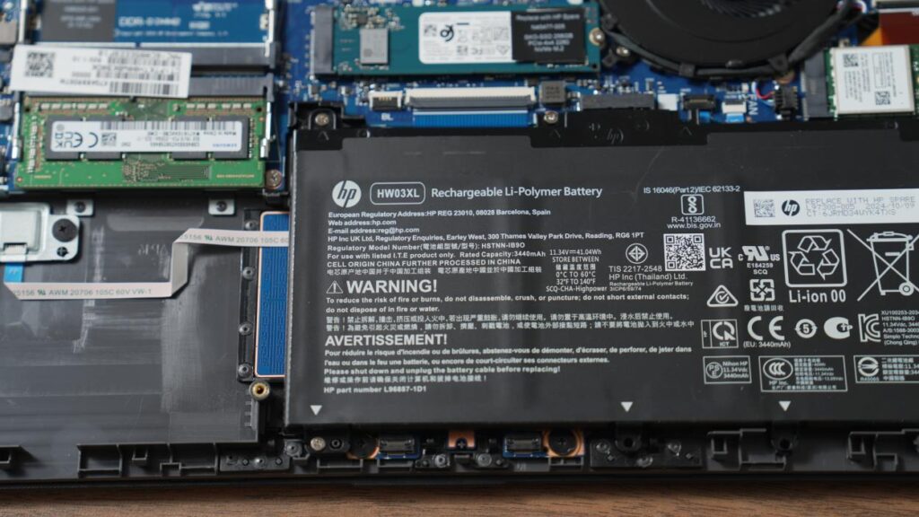 baterai laptop hp